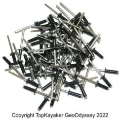 Mad River Canoe Rivets For Aluminum Gunwales - Royalex Hull