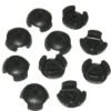 Round Tri-Cleat, 10 Pack -Topkayaker CNF 9820081 10 LRG