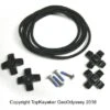 Star Cleat Deck Fittings Kit -Topkayaker KDI K00001