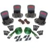 BigFoot Canoe Carrier Gunwale Brackets With Tie-Downs -Topkayaker MPG 112MD