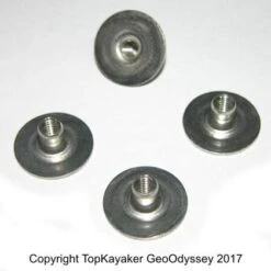 10-32 T-Nut, Round .75 Inch Diameter