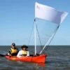 Pacific Action Sail, 2.2 Sqm, White-clear -Topkayaker PA L22 W LRG