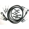 Bungee Deck Net Kit With Rivets -Topkayaker PART KIT R KP100 LRG