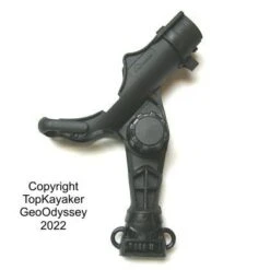 Triple Threat Rod Holder, Track Mount