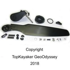 SmartTrack Hybrid Foil Rudder, Tandem, Long Pin