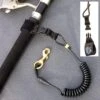 The Keeper, 4 Ft. Coil Fishing Pole Leash -Topkayaker STS KFL805 LRG
