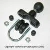 1 Inch Ram Ball U-Bolt Rail Base -Topkayaker TK NESC HK 720230171