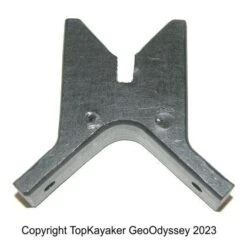 Rudder Rest For Peaked Deck