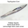 Walden Scout Duck Blind -Topkayaker TKN NESC DUCK 5471