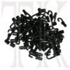 Open Bungee Cord Hooks, 50 Pack -Topkayaker WSW BHW BEO 50PK