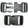 Dual Adjustable Side Release Buckles, 1.5 In. 50 Pack -Topkayaker WSWH BKSR DUAL 2 LRG